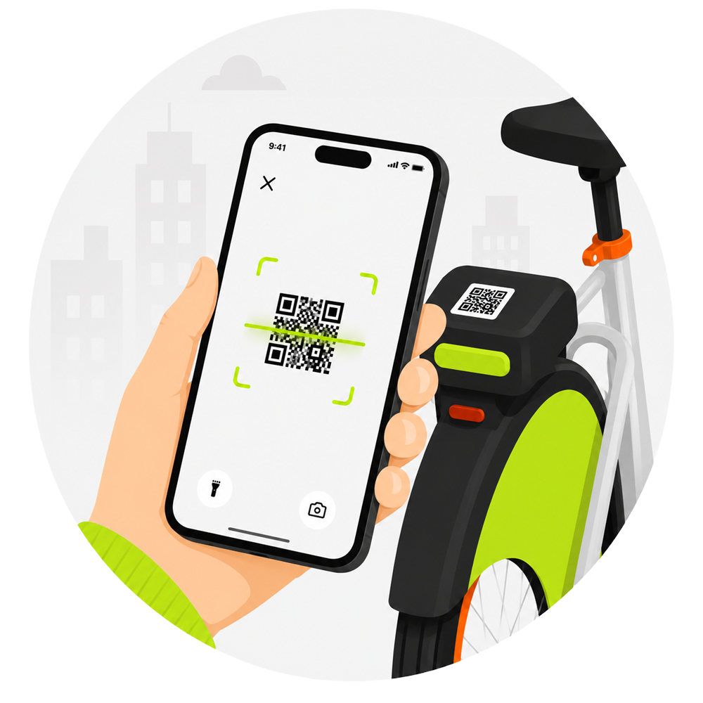 Scan the bike
