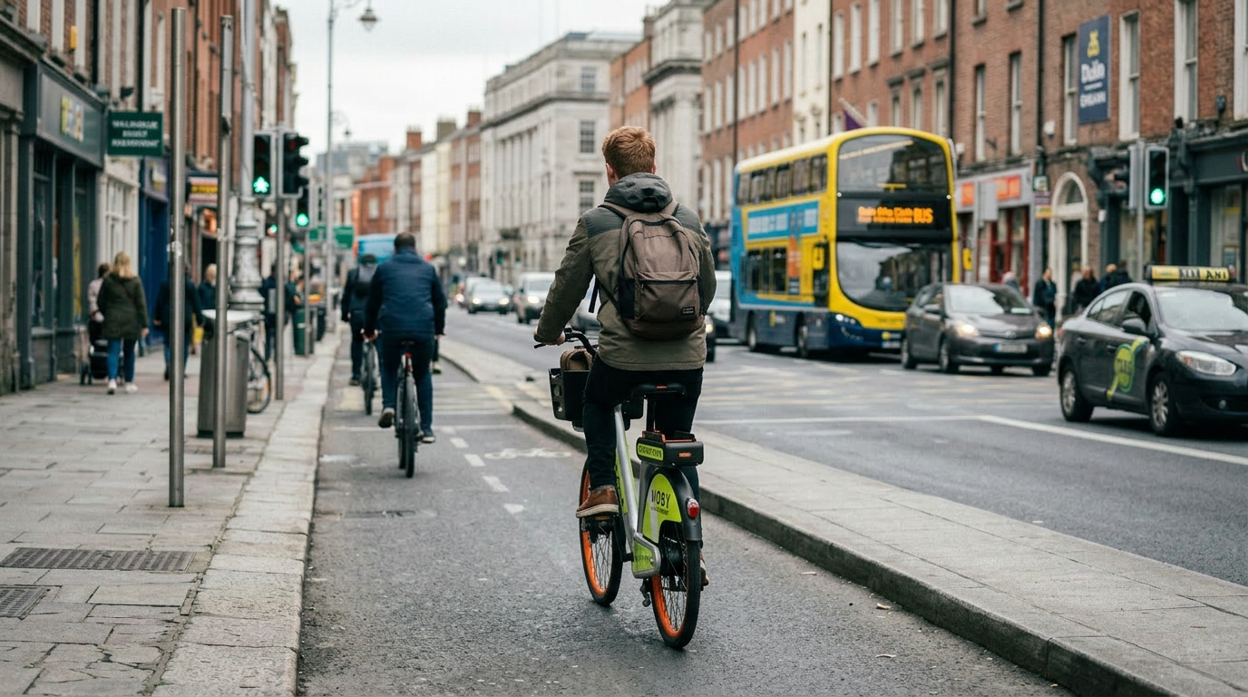 MOBY rider in Dublin