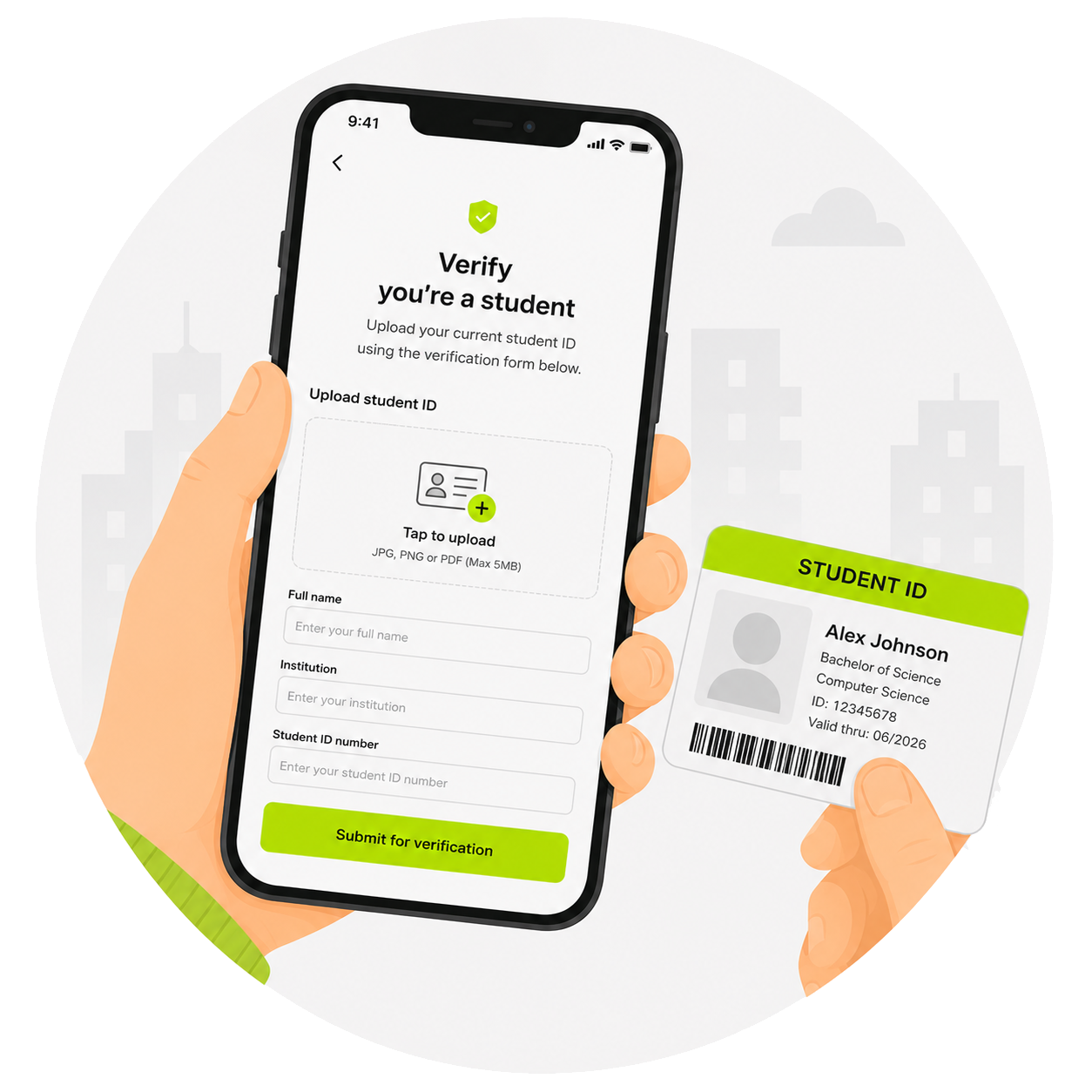 Verify you're a student
